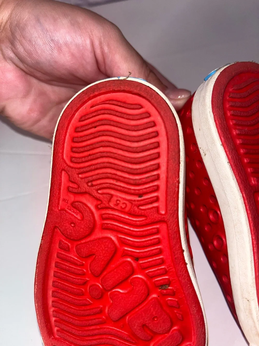 Red Girls or Boys Native Jefferson - size C 5 White